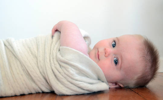 Merino Possum Heirloom Baby Blanket NX470